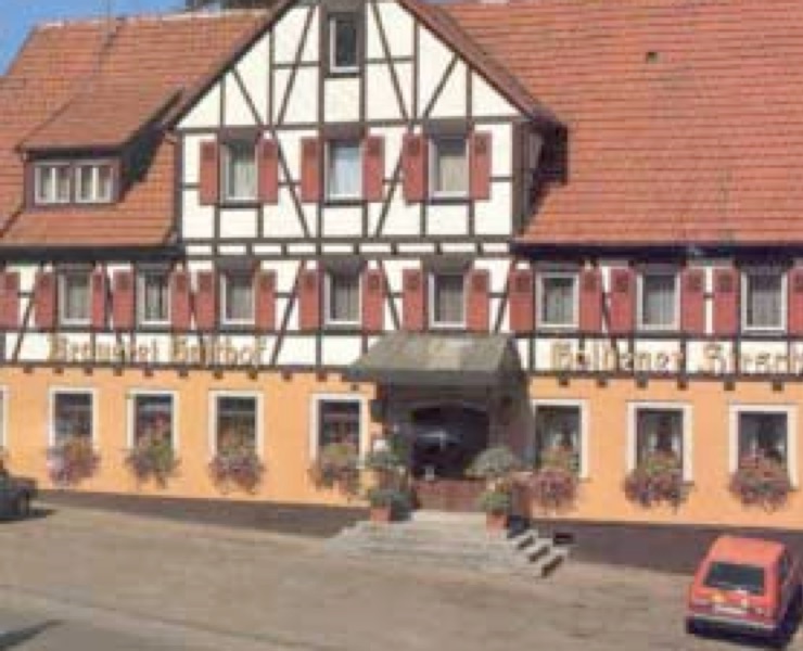 Bild Brauerei-Gasthof Goldener Hirsch ab Mitte der 70er Jahre